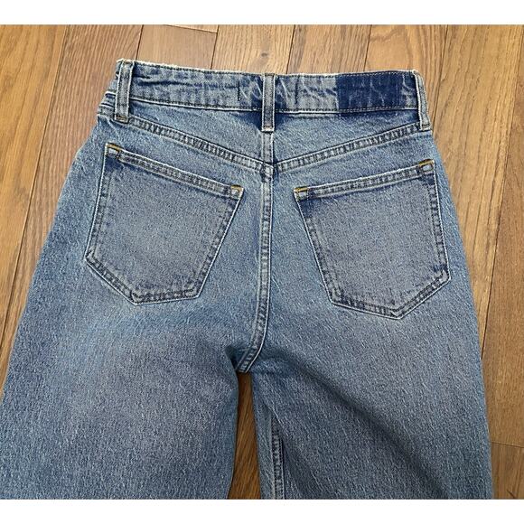 Abercrombie & Fitch The 90s Relaxed Jeans High Rise 25 0 Curve Love Medium Nwt - Picture 8 of 9